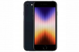 !! 1 ÉV GARANCIA !! Apple iPhone SE (2022) 128 GB Midnight 100%