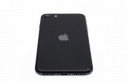 !! 1 ÉV GARANCIA !! Apple iPhone SE (2022) 128 GB Midnight 100%