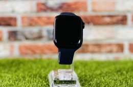 Apple Watch Series 7 S7 41mm GPS A2476  Aluminium Midnight szép állapotú - 24 HÓ GARANCIA - 455