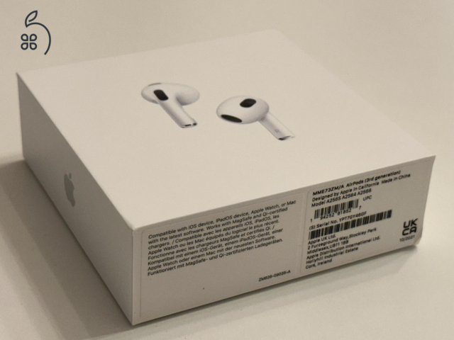 ???? Apple AirPods (3. generáció) with MagSafe Case - MME73ZM/A: Élvezd a jövő hangját!