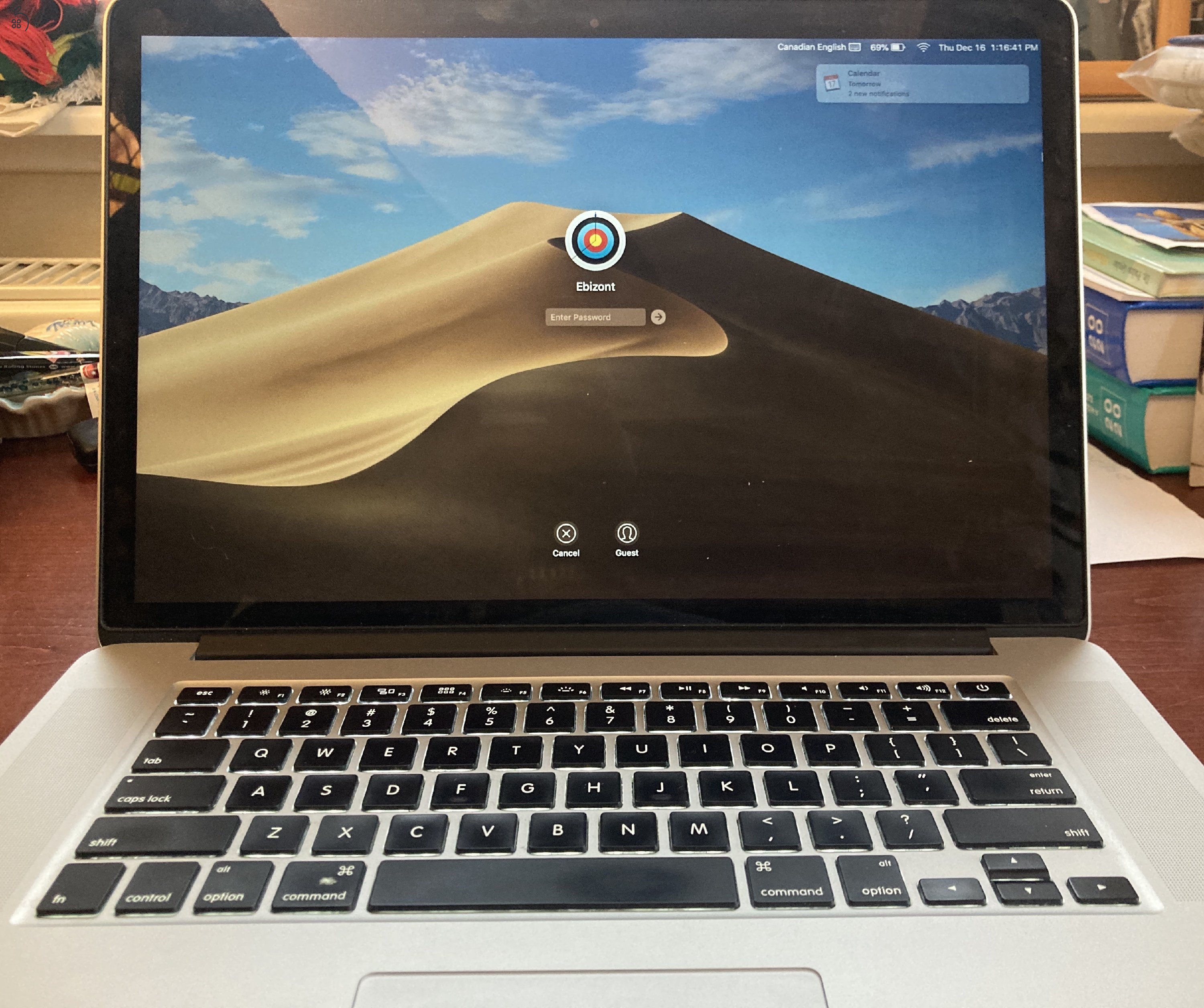 MacBook Pro (Retina, 15-inch, Mid 2015, 500Gb SSD, i7)