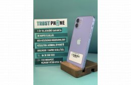 !! 1 ÉV GARANCIA !! iPhone 12 Purple 64 GB – BM20279 – 100% AKKU