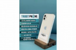 !! 1 ÉV GARANCIA !! iPhone 12 White 128 GB – TRU8389 – 100% AKKU