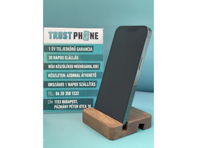 !! 1 ÉV GARANCIA !! iPhone 13 Pro Alpine Green 128 GB – TRT262 – 100% AKKU