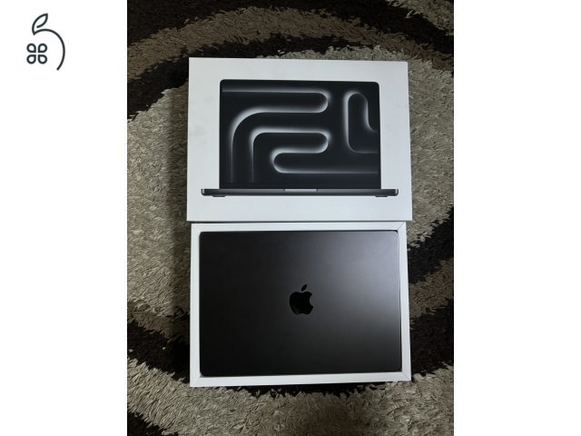 Szinte Új Macbook Pro 14' Space Black M3 Pro /18Gb ram/512Gb SSD 3 év apple garancia, Istyle vásárlás.