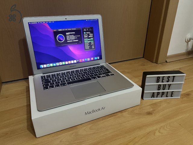 2017 MacBook Air 13 / i5 1.8 GHz / 8GB / 128GB SSD / Magyar / Új Aksival / Korrekt Áron Eladó ! ! !