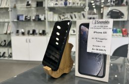 Garanciás iPhone XR 64 GB független fekete új akkumulátorral (179) iSzerelés.hu