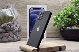 iPhone 12 Mini Black 128GB 2 ÉV Garanciával Számlával Aksi 100%