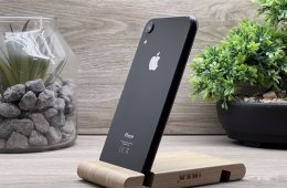 iPhone XR Black 128GB 1 ÉV Garanciával Számlával Aksi 100%