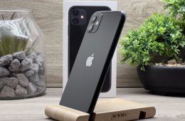 iPhone 11 Black 128GB 1 ÉV Garanciával Számlával