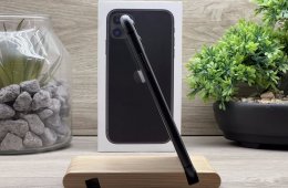 iPhone 11 Black 128GB 1 ÉV Garanciával Számlával