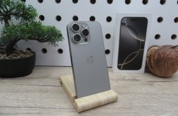 Apple iPhone 16 Pro - Natural Titanium - Újszerű, kipróbált