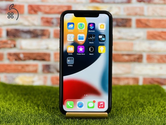 Apple iPhone 11 64 GB Black szép állapotú - 24 HÓ GARANCIA - 524