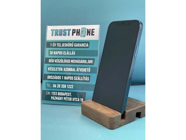 !! 1 ÉV GARANCIA !! iPhone 12 Pro Graphite 128 GB – TRT151 – 100% AKKU