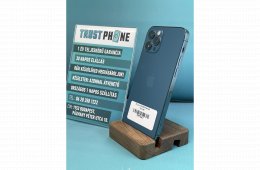 !! 1 ÉV GARANCIA !! iPhone 12 Pro Pacific Blue 512 GB – TRT347 – 100% AKKU