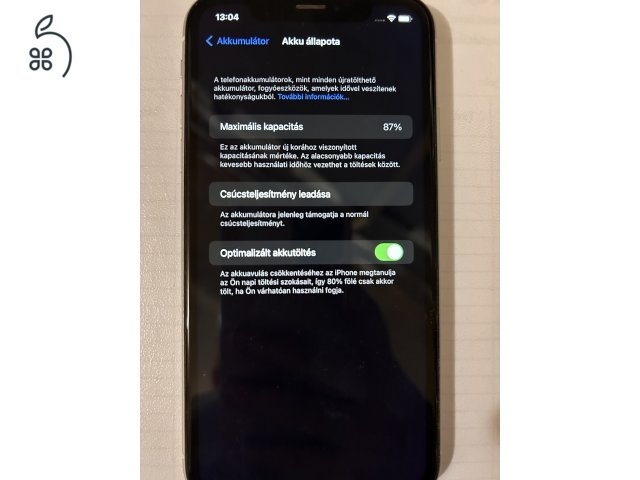 Elado 70-es függő Iphone Xr