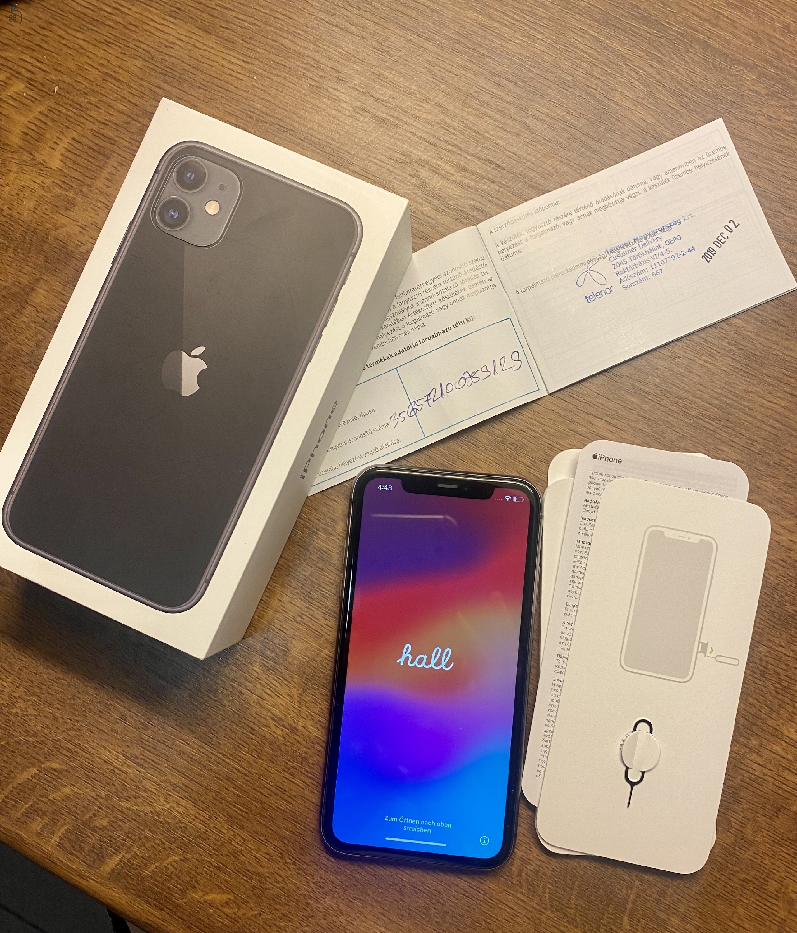 Iphone11 64GB Fekete