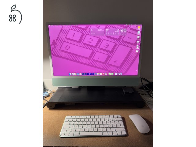 Eladó 2021 M1 iMac 16gb 512ssd