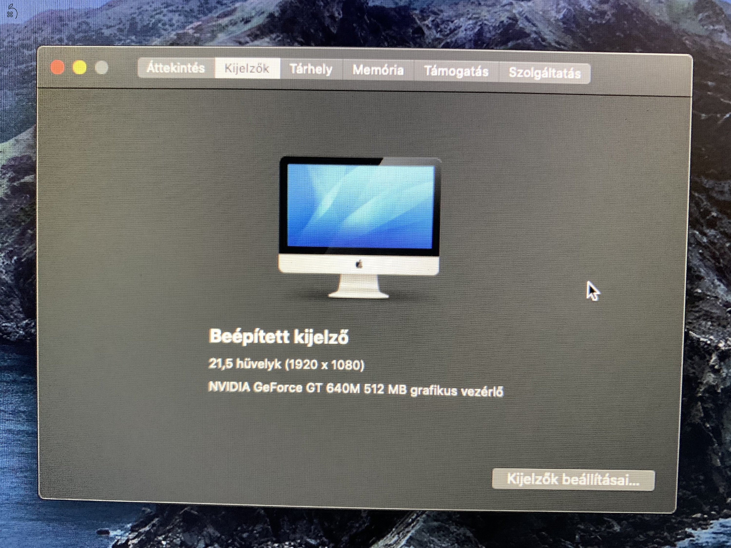 iMac 21,5” i5 2,7ghz, 8GB, 1 TB SSD, GT640M 