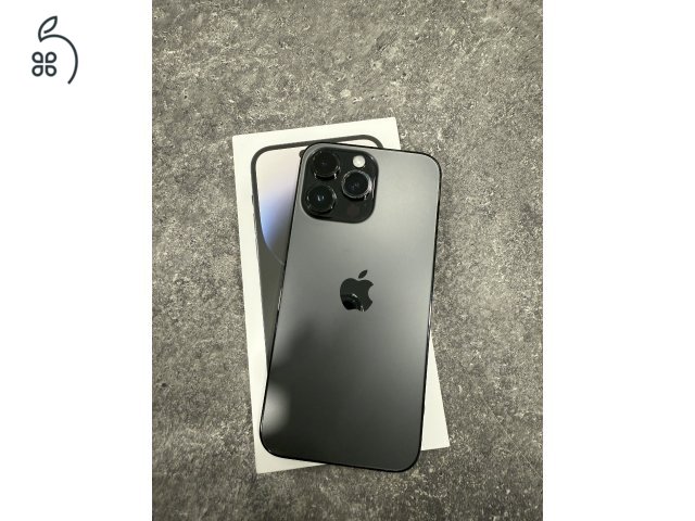 Hibatlan iPhone 14 pro max, 256gb fekete, fuggetlen 