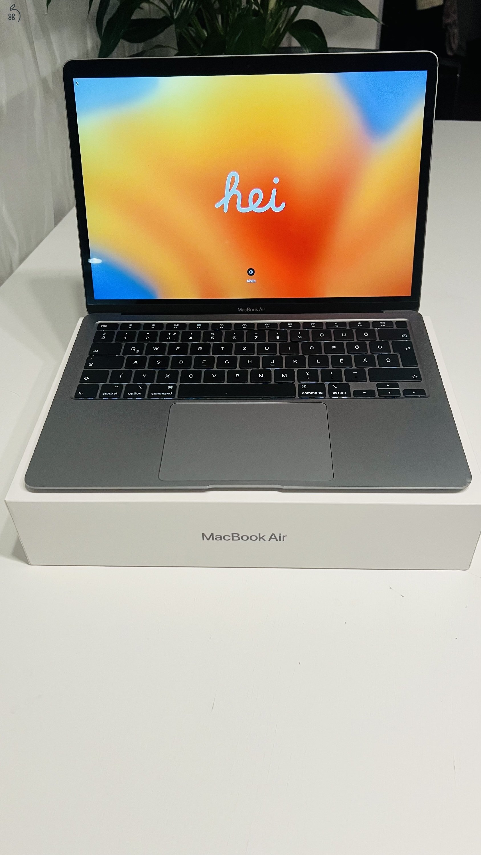 MacBook Air 13”, 2020, 512 GB SSD, 8 GB RAM