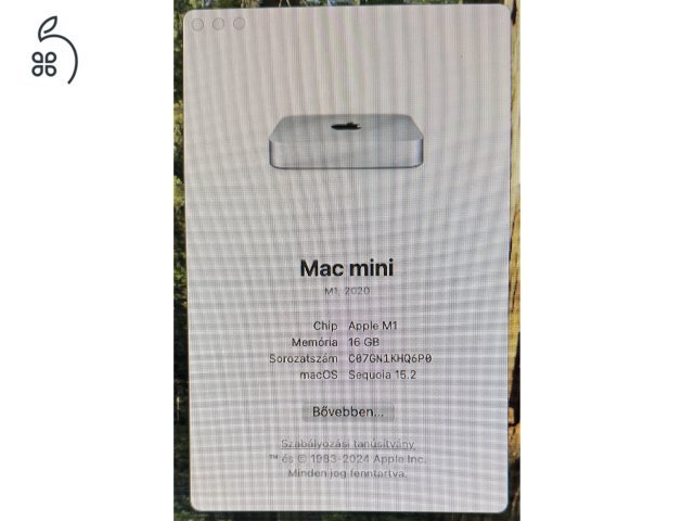 MAC Mini M1 + ajándék trackpad