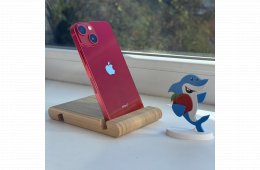 GYÖNYÖRŰ iPhone 13 mini 128GB Red - 1ÉV GARANCIA - Kártyfüggetlen, 100% Akkumulátor, C324