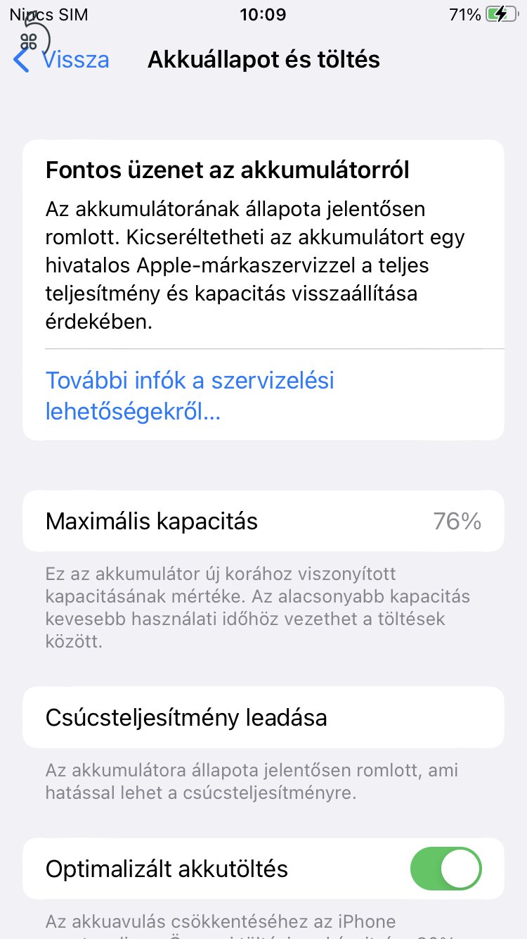 iPhone 8 64Gb Arany kártyafüggetlen 