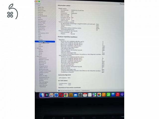 MacBook Pro 15” i9/32GB/ 1TB SSD/ 8C/ 2.4GHz/ Radeon Pro 560X Space Gray CTU Német billentyűzet