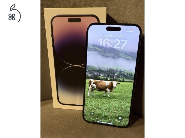 iPhone 14 Pro Max 128Gb (dobozzal, új fóliával)