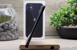 iPhone 11 Black 256GB 1 ÉV Garanciával Számlával Aksi 100%