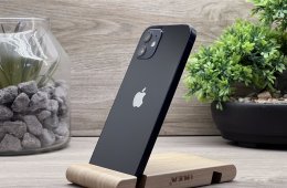 iPhone 12 Black 64GB 1 ÉV Garanciával Számlával Aksi 92%