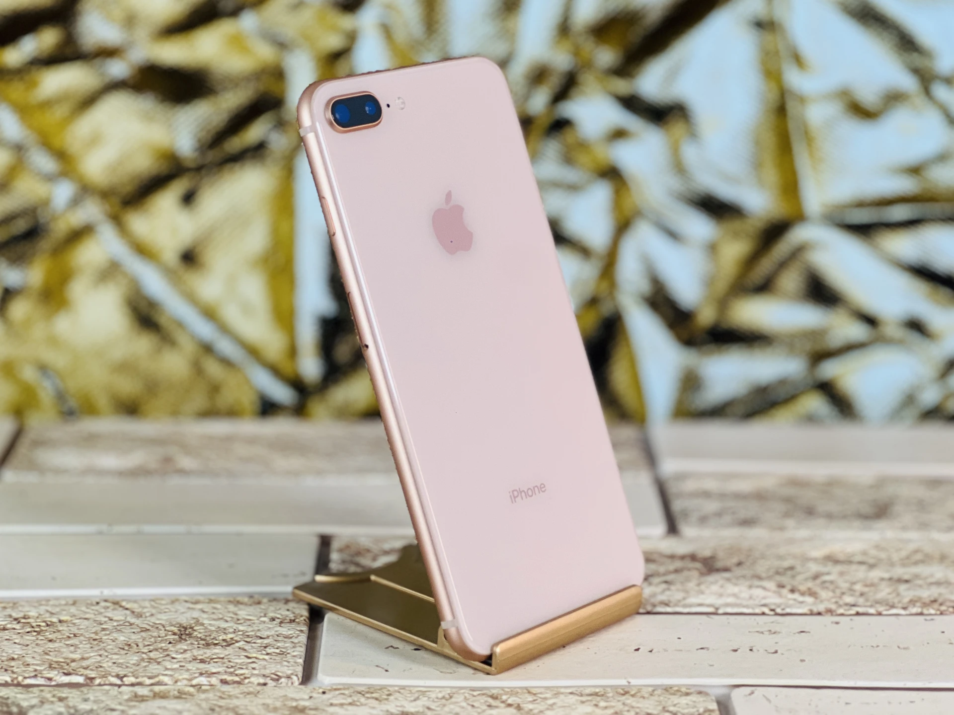 Apple iPhone 8 Plus 64 GB Gold - 100% Akku