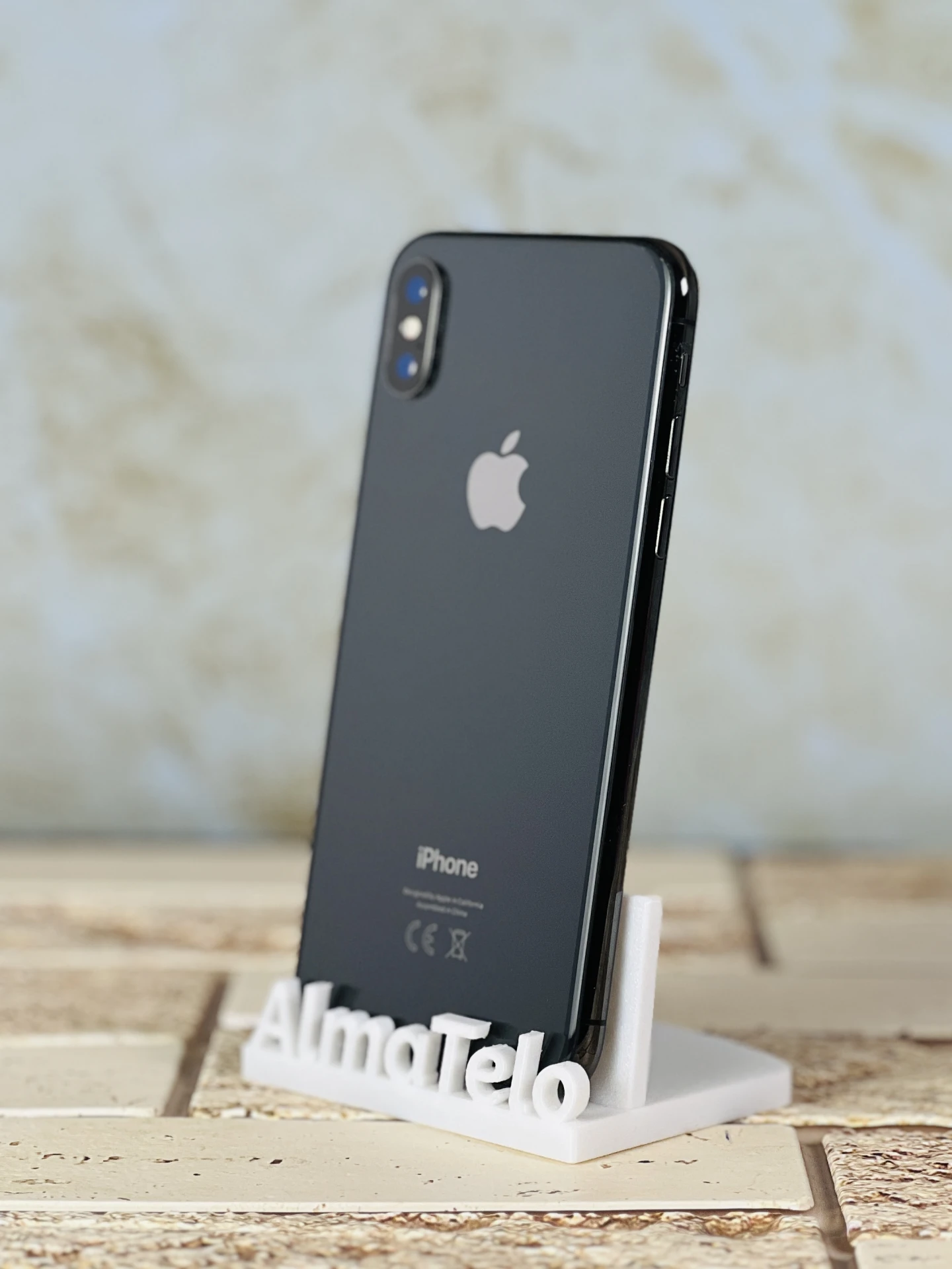 Apple iPhone X 64 GB Space Gray - 100% Akku 