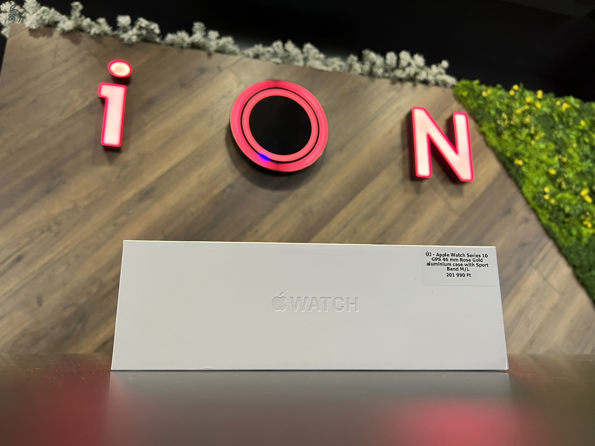 Új Apple Watch S10 46mm Pink sport M/L azonnal készleten - iON Store Premium!