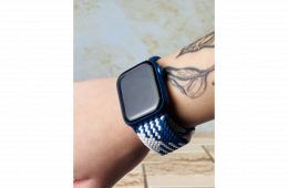 Apple Apple Watch Series 7  41mm Blue - 100% akku