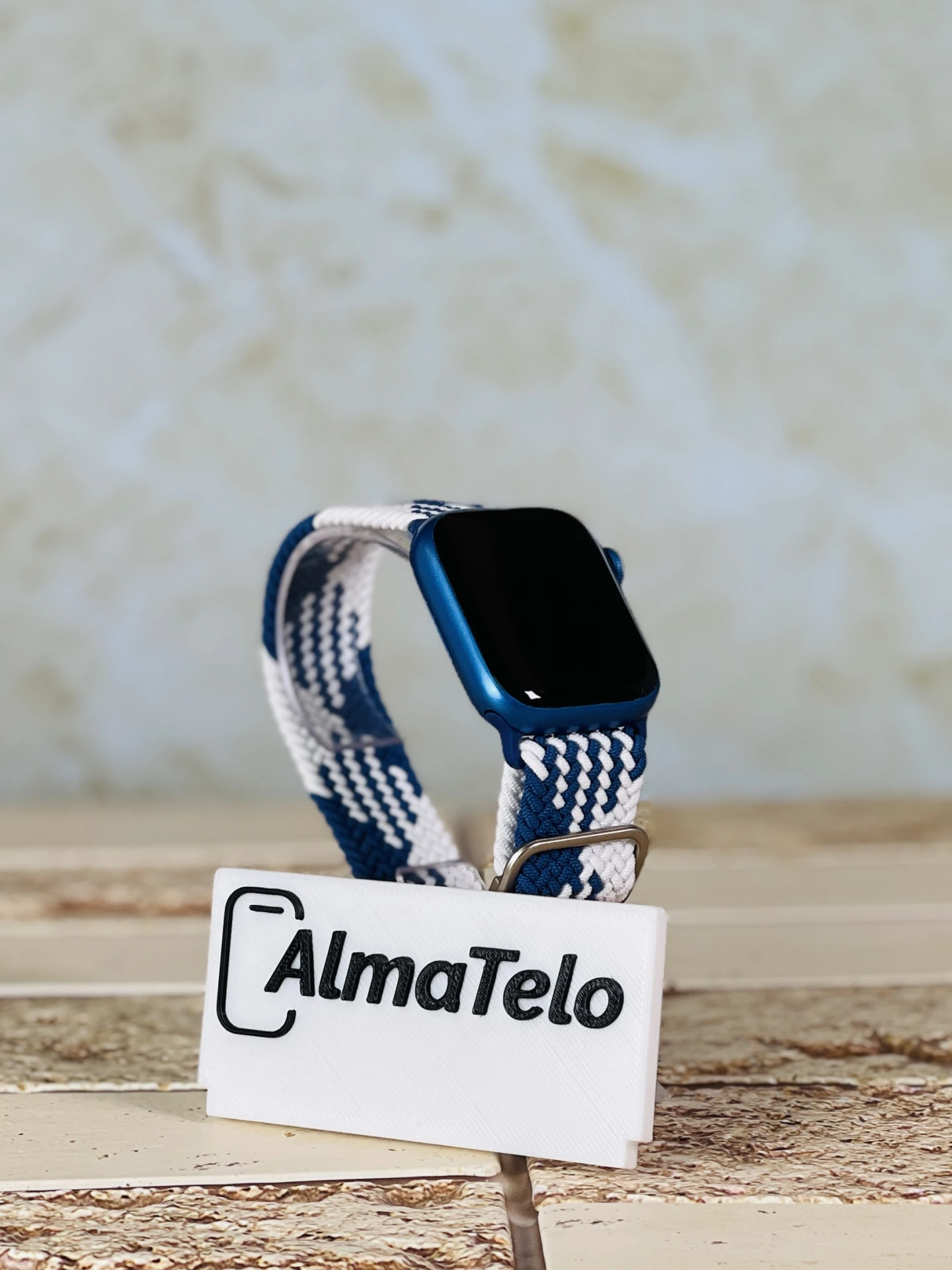 Apple Apple Watch Series 7  41mm Blue - 100% akku