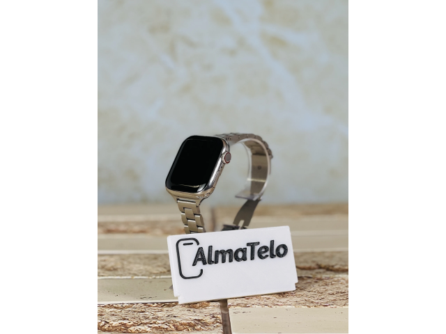 Apple Apple Watch Series 7 41mm Silver ST 100% akku 