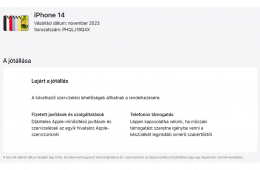 iPhone 14 128 GB Blue hibátlan állapotban