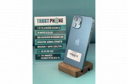 !! 1 ÉV GARANCIA !! iPhone 12 Pro Max Pacific Blue 128 GB – TRT158 – 100% AKKU