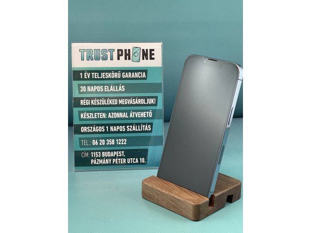 !! 1 ÉV GARANCIA !! iPhone 13 Pro Blue 128 GB – TRT349 – 100% AKKU