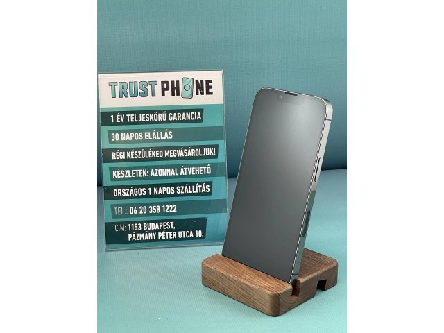 !! 1 ÉV GARANCIA !! iPhone 13 Pro Graphite 128 GB – TRT445 – 100% AKKU