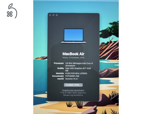 MacBook Air 13” 2019 i5 