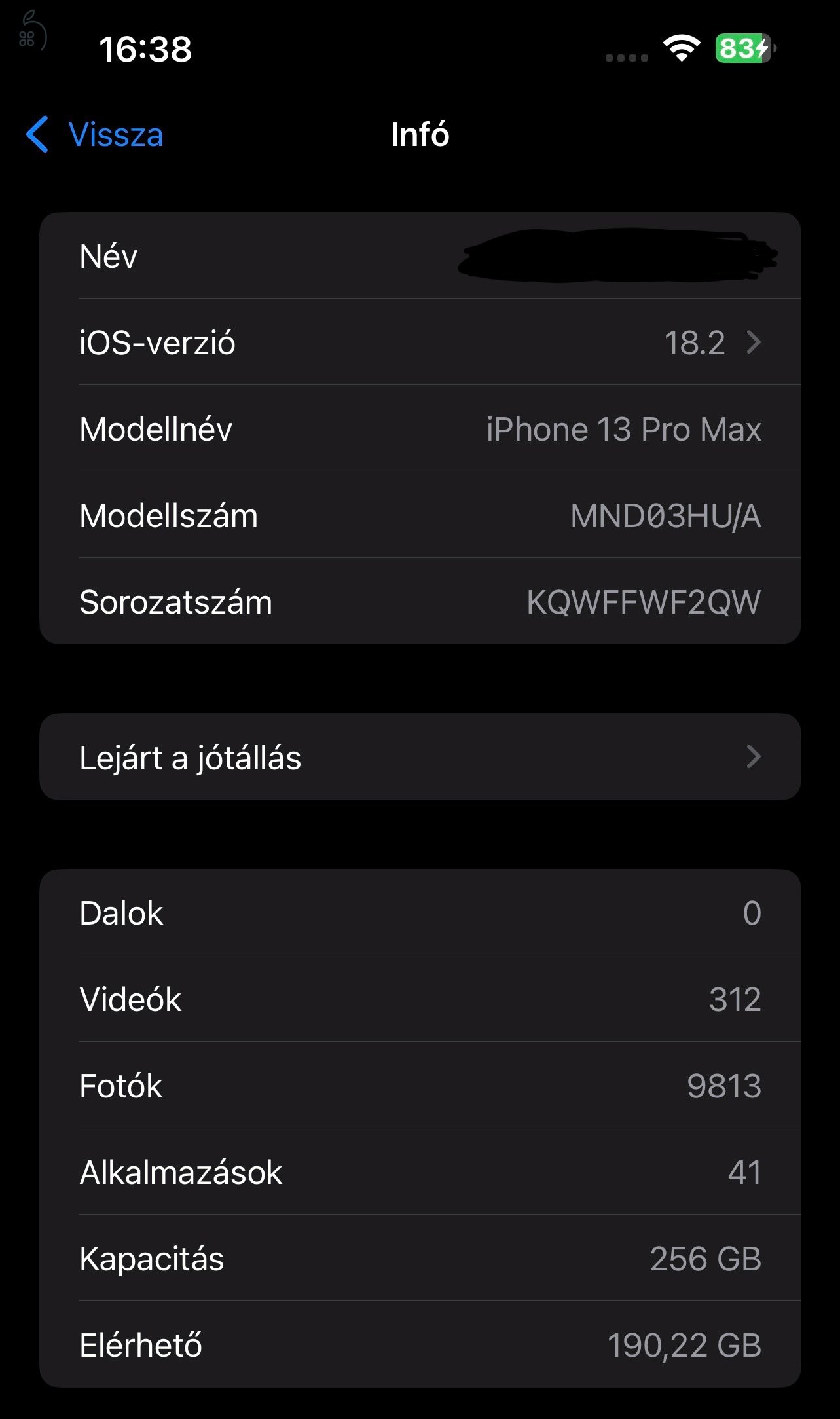 iPhone 13 Pro Max 256GB – alpesi zöld