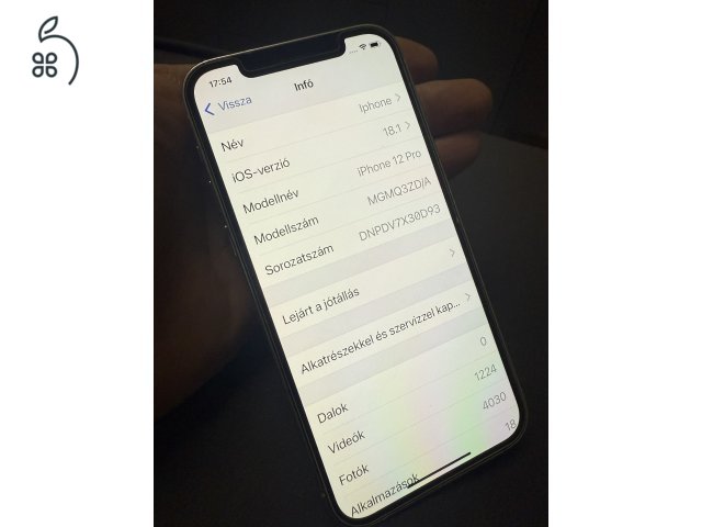 iPhone 12 Pro 256 GB - alaplap hibás