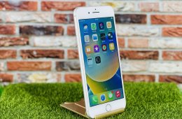 Apple iPhone 8 Plus 64 GB Silver 100% akku szép állapotú - 24 HÓ GARANCIA - 641