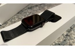 Apple Watch Series 5 Stainless Steel Cellular 44mm Milánói szíj