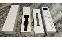 Apple Watch Series 5 Stainless Steel Cellular 44mm Milánói szíj