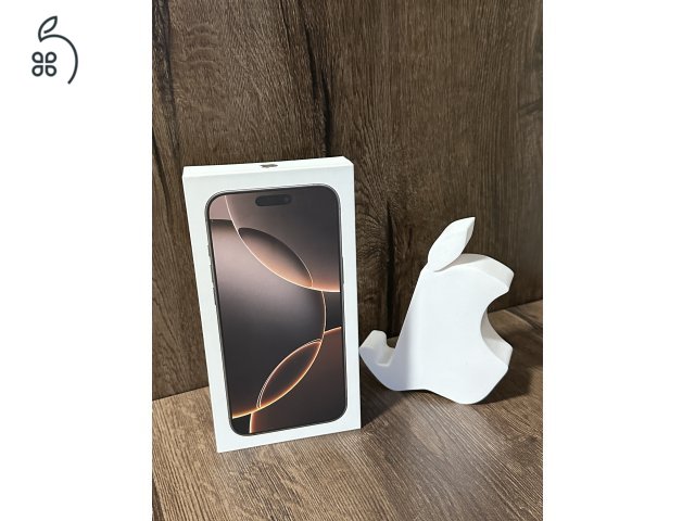 ÚJ, bontatlan iPhone 16 PRO MAX 256GB desert titanium KÁRTYAFÜGGETLEN! 