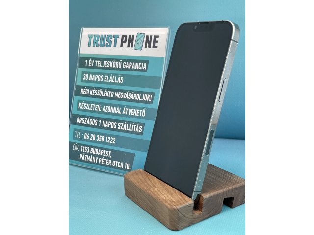 !! 1 ÉV GARANCIA !! iPhone 13 Pro Graphite 128 GB – TRT442 – 100% AKKU